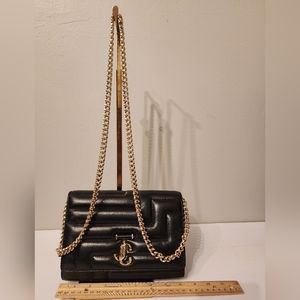 Jimmy Choo Varenne Crossbody black and gold
